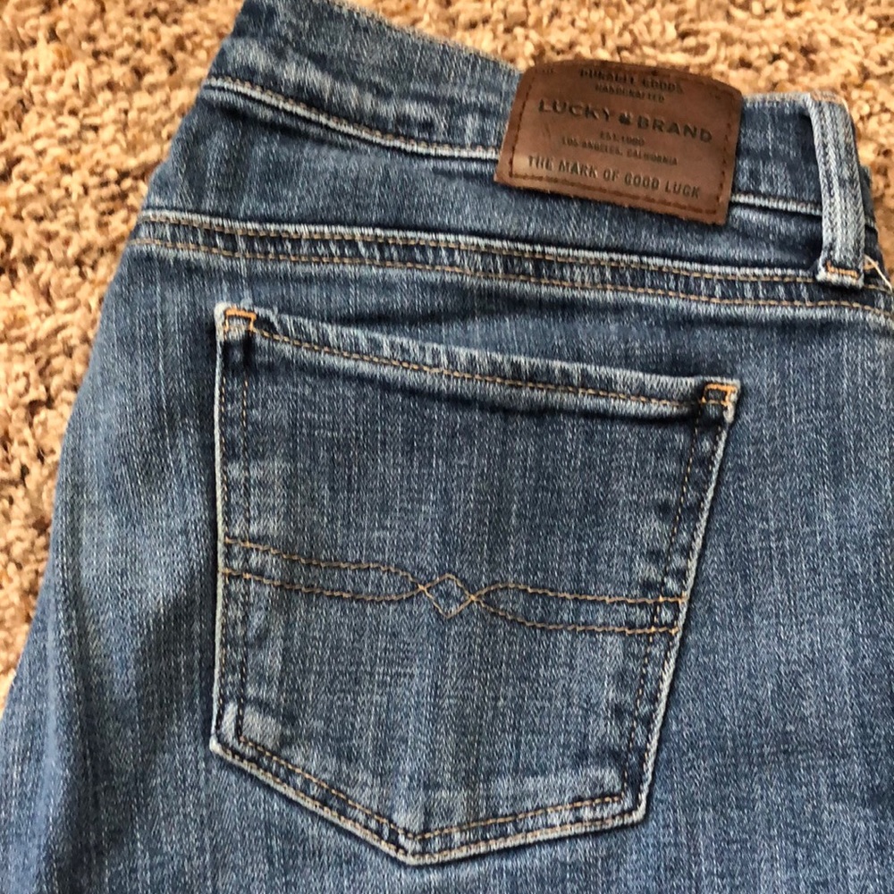 Lucky brand sweet straight ankle jeans